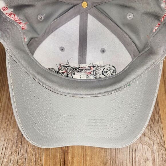 OTTO 2006  Truck & Tractor Pulls International Strapback Hat Cap Gray Farmer - Picture 8 of 10
